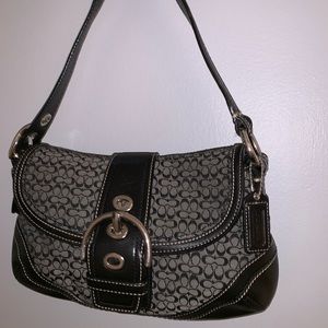 Gently used coach classic small C purse